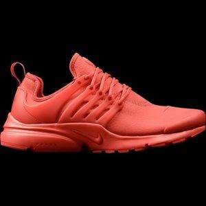 Red Leather Nike Air Prestos | Like NEW!